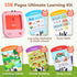 156 20 2-6 JoyCat Kids Learning Tablet, Pages Tap-to-Read Flash Cards with Interactive Games, Montessori Toy