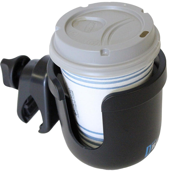 W4W Universal Stroller Cup Holder – Adjustable Clamp for Any Bike, Walker, Wheelchair, Car