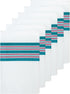 Lenenz 100% 30 40 inch (6) Baby Receiving Blankets, Cotton Flannel Receiving Blanket, Perfect for swaddling & Wrapping