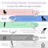 Set 7 Baby Nail File Electric Baby Nail Care with LED Light, Baby Nail Clipper Electric for Newborn/Infants/Adults