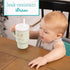 1st Infantino My Tumbler, Silicone Sippy Cup with Straw & Handle, Spill-Resistant Baby Cup for On-the-Go, BPA-Free
