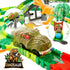 BEMITON Dinosaur Toys Race Car Track - Create a Dinosaur World Road Race Set for Kids Ages 3-7, Christmas Gifts