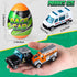 Cleboen Set 12 Pack City Car and Truck Surprise Egg for Kids, Blind Eggs with Alloy Car Toys Inside, Ideal Gift