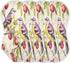 Bulletgxll Set 4, Vintage Birds Unisex Baby Burp Cloths of Soft Absorbent Organic Cotton Muslin Burping Cloths