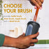 4 Count Boon Mod Replacement Baby Bottle Brushes - Includes Bottle Cleaner Brush, Straw Cleaner Brush, Nipple Brush
