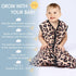 3 Pack 100% 2-Way 0.3. 6-12 BSTOPPT Baby Sleep Sack Rayon Cotton Baby Sleeping Bag Zipper Toddler Wearable Blankets TOG
