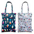 FLOCK THREE 2PCS Bundle Wet Dry Bag Waterproof Tote Reusable Wet Clothes