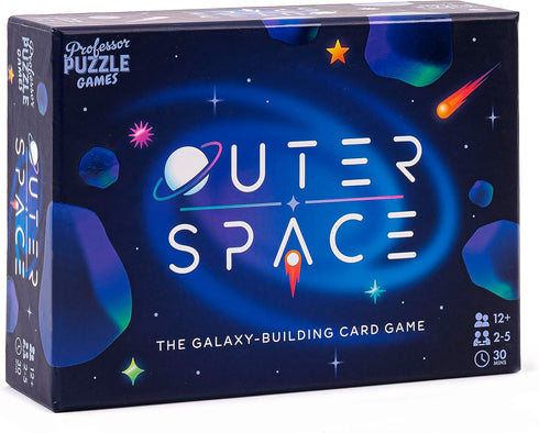 Professor PUZZLE Outer Space Galaxy-Building Card Game