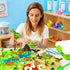 147 Set 10 9 Bbiamsleep Dinosaur Sensory Bin, Pcs Dinosaurs Sensory with Sandbox Dinosaur Mould Tools Dinosaur Sensory