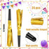 Twavang 24 Pcs Glitter Noise Makers Metallic Fringed Party Blower for Adults Birthday Graduation New Years Party Favors
