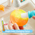 lalalark Color Changing Play Sink with Running Water, Kids Sink Toy with Electric Dishwasher, Chopping Sounds