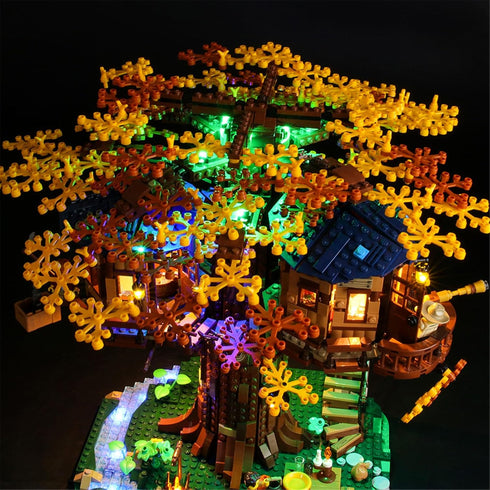 LIGHTAILING Light Set for Ideas Tree House Building Blocks Model - LED Light Kit Compatible with Lego 21318 (Model Not