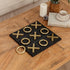 12x12 Inch NIKKY HOME Tic Tac Toe Wood Game Board Classic Coffee Table Decor Modern Wooden Travel Game for Family