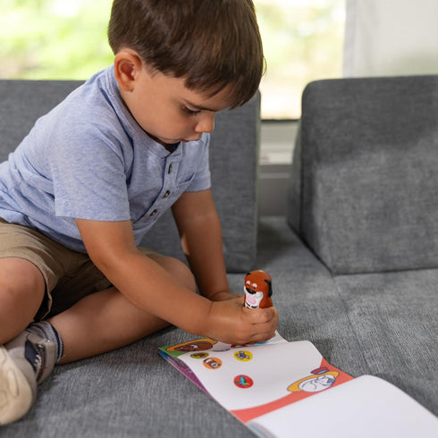 24-Page 300 3+ Melissa & Doug Sticker Wow! Activity Pad and Sticker Stamper, Stickers, Arts and Crafts Fidget Toy