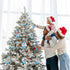24 Sets Dianelhall Winter Picture Frame Craft Kit Christmas Winter Photo Crafts Snow Globe Picture Frames Gift