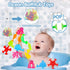 Baby Suction Cup Toys, Ocean Animals Sucker Toys with Mesh Bag Storage, 18 PCS Bath Toys for Kids Ages 4-8, Sensory, Window and Travel Toy, Montessori Gift for 3 4 5 6 7 Years Old Boys Girls