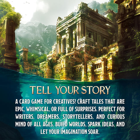 Pack (151 Storycaster Fantasy I Starter Deck | Storytelling Card Game | Includes Free Midwinter Night's Expansion