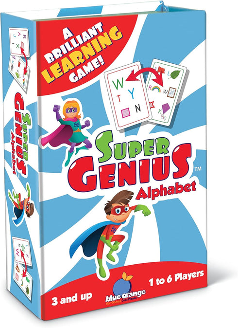 Blue Orange Games Super Genius - Alphabet Card Game