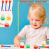 24 Pack Mini Basketball Game Party Favor, Includes 12 Mini Basketball Hoop Finger Games and 12 Basketball Hoop Pens