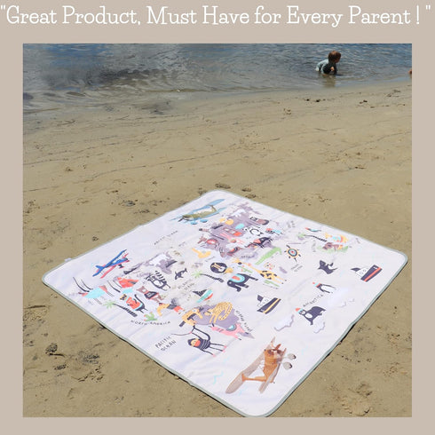 4 (51 51) BABYBOET Splat Mat for Baby Under High Chair Floor Mat Protects Wood, Vinyl and Carpet from Spills Waterproof