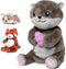 Weighted Stuffed Animals – 4LB Cute Plush Sea Otter for Adults, Teens & Kids