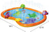 58 3D Summer BANZAI Splash Pad Toddler Water Play Mat, in Outdoor Kids Sprinkler Mat with Sea Characters, Baby Splash