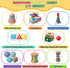 6-12 Months,1 Old,8 1 Set 12-18 Montessori Toys for Babies Year in Learning Educational Wooden Sensory Toys for Baby