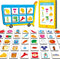 Magnetic Shopping List Game, Funny Groceries Matching Memory Game, Race to Collect