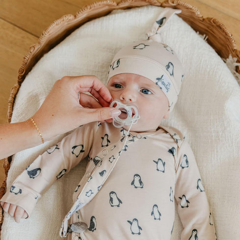 Cozy Arctic Binky Clip for Your Little One