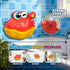 Toyjolka 1-3,Light 1-3 2-4 3-5 Bath Toys for Kids Ages Up Baby Bath Toys Crab Bubble Maker with Colourful Light Toddler