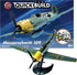 Airfix Quickbuild Messerschmitt 109 Airplane - Brick Building Plastic Model Kit J6001