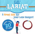 Just Jump It Lil Lariat Junior Lasso Rope - Pre-Tied 20' Kids Cowboy Rope for Outdoor Fun