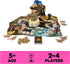 Jurassic World Dominion, Stomp N’ Smash Board Game Sensory Dinosaur Toy with Kinetic Sand Jurassic Park Movie Family Game, for Kids Ages 5 & up