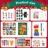 Stuffer12Set BenLouis Christmas Party Favors for Kids Xmas Classroom Gifts Prize Stockings Filler Coloring Books Bulk