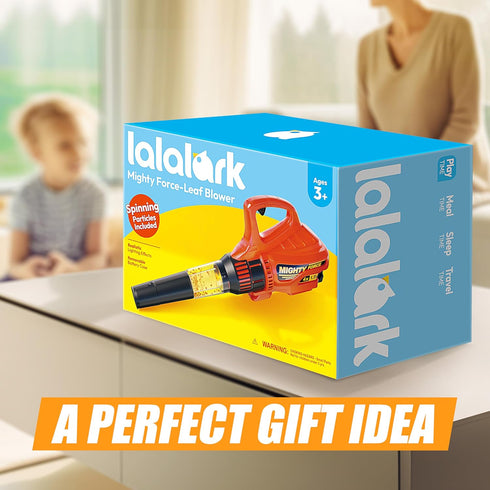 lalalark Set 3-5, JOVA Mighty Force Kids Leaf Blower, Kids Gardening with Realistic Sounds, Lights and Wind, Outdoor