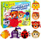 V-Opitos Arts and Crafts Kits for Kids - 12 Pack Paper Plate Crafts for Toddler Age 3-5, Fun Classroom Activity