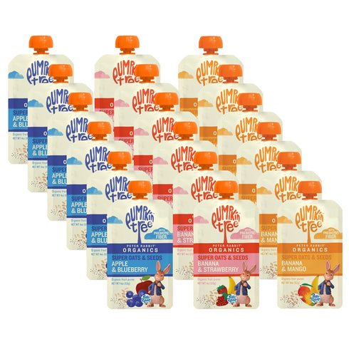 Pumpkin Tree Peter Rabbit Organics Super Oats & Seeds Variety Pack -