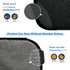 MHO+ALL 2 Pack 600D 2 Car Seat Protector Auto for Child Baby Car Seats - Large CarSeat Sit Savers Mat with Waterproof