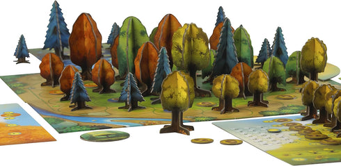 BLUE ORANGE GAMES Photosynthesis Board Game - Award Winning Family Strategy Game for 2 to 4 Players, Ages 8 & Up