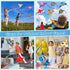 6 Pack 3-5 4-8, YongnKids Mini Kite for Boys Girls Age Finger Launcher Kites Easy to Fly Ejection Flying Toys Kite