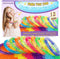 HAPMARS Make Your Own Glitter Water Bracelets Craft Kit, Gem Art Bracelet for Kids, Friendship Jewelry Making Gift