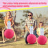 Hiboom 2 Set Bouncy Animals Hopper, Inflatable Bouncing Horse Toys for Boys and Girls, Supports Up to 250 Pounds,