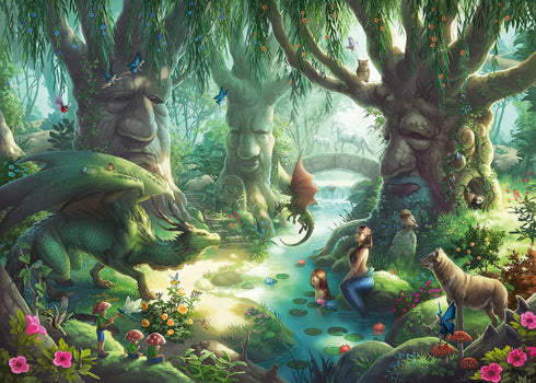 Ravensburger Escape Kids Puzzle Whispering Woods 368 Piece Jigsaw, Engaging Storyline
