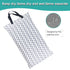 wegreeco Eco-Friendly Wet Dry Diaper Bag - Grey Leaf Design