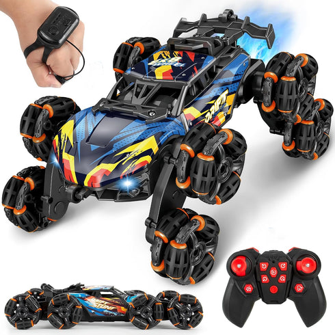 8WD Gesture Sensing RC Stunt Car Toys for Boys Age 8-12, 2.4GHz