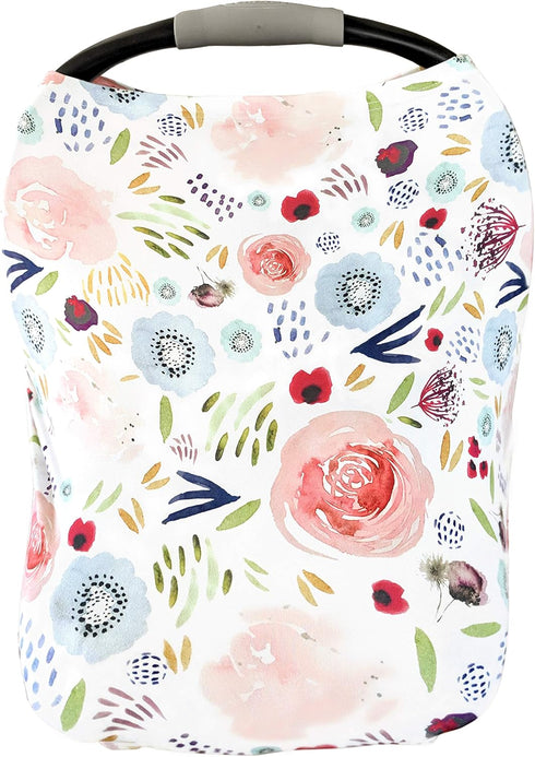 Pobi Baby Car Seat Covers and Nursing Cover - Soft and Stretchy