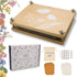 Flower Press Kit | Durable Hardwood 8x10in - Flower Preserving Kit Up