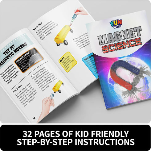 SpiceBox Fun with Magnet Science Kit, Discover the Power of Magnetism