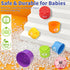 1-3, 6 9 12 18 1 1-2 WEEJOYGAM Baby Stacking Cups, Nesting Stacking Toys for Toddlers Infant Easter Basket Stuffers