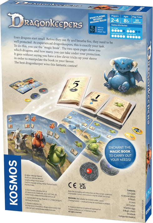 Dragonkeepers Board Game - Fantasy Strategy Game with Baby Dragons